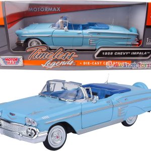 ماشین فلزی موتورمکس مدل 1958 Chevy Impala