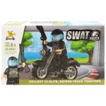 مینی فیگور لگویی مدل SWAT طرح موتورسوار کد SM501B-2