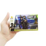 مینی فیگور لگویی مدل SWAT طرح موتورسوار کد SM501B-3 - Image 2