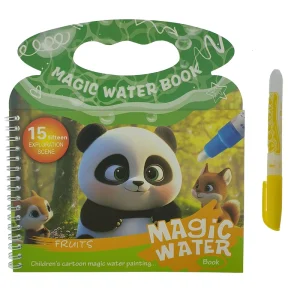 دفتر رنگ آمیزی مدل پاندا طرح Magic Water کد BH2-15