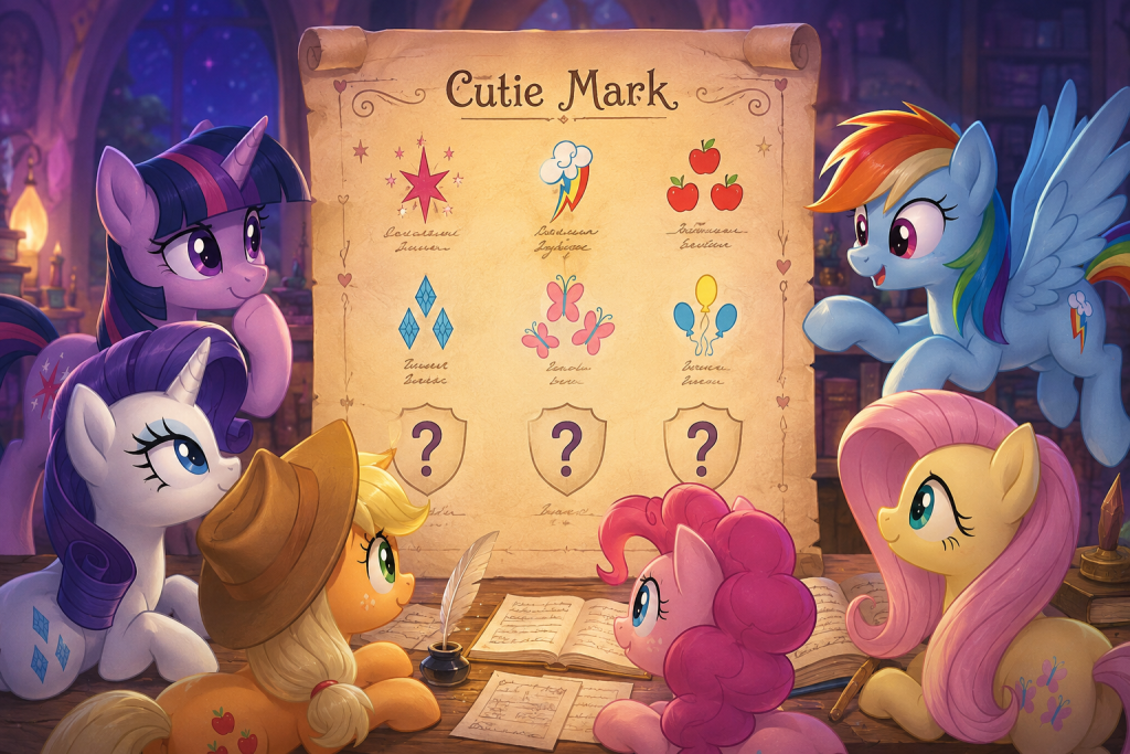 راز علامت پونی‌ها چیست؟ معنی Cutie Mark در مای لیتل پونی و داستان به‌دست آوردن آن