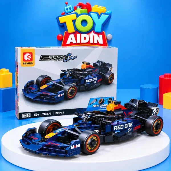 لگو سری Famous Car مدل ماشین فرمول یک کد 714572 - 261 قطعه برند سیمبو بلاک